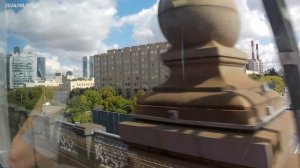 Москва из окна электрички