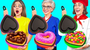 Кулинарный Челлендж_ Я против Бабушки _ Творческие Кулинарные Идеи