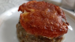Мясные шайбы с начинкой