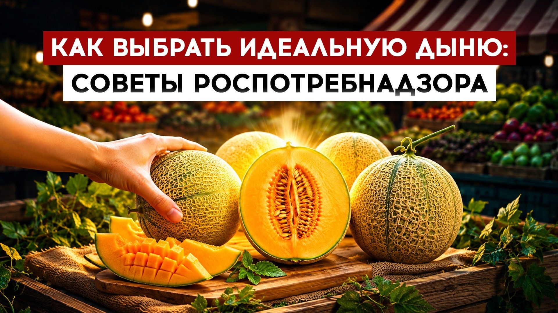 Как тулякам выбрать идеальную дыню: советы от Роспотребнадзора