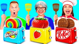 Кулинарный Челлендж# Я против Бабушки # Безумные Пранки и Трюки