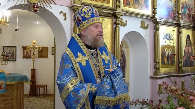 Проповедь митрополита Воронежского и Лискинского Леонтия в Вознесенском храме с. Нижнедевицк.
