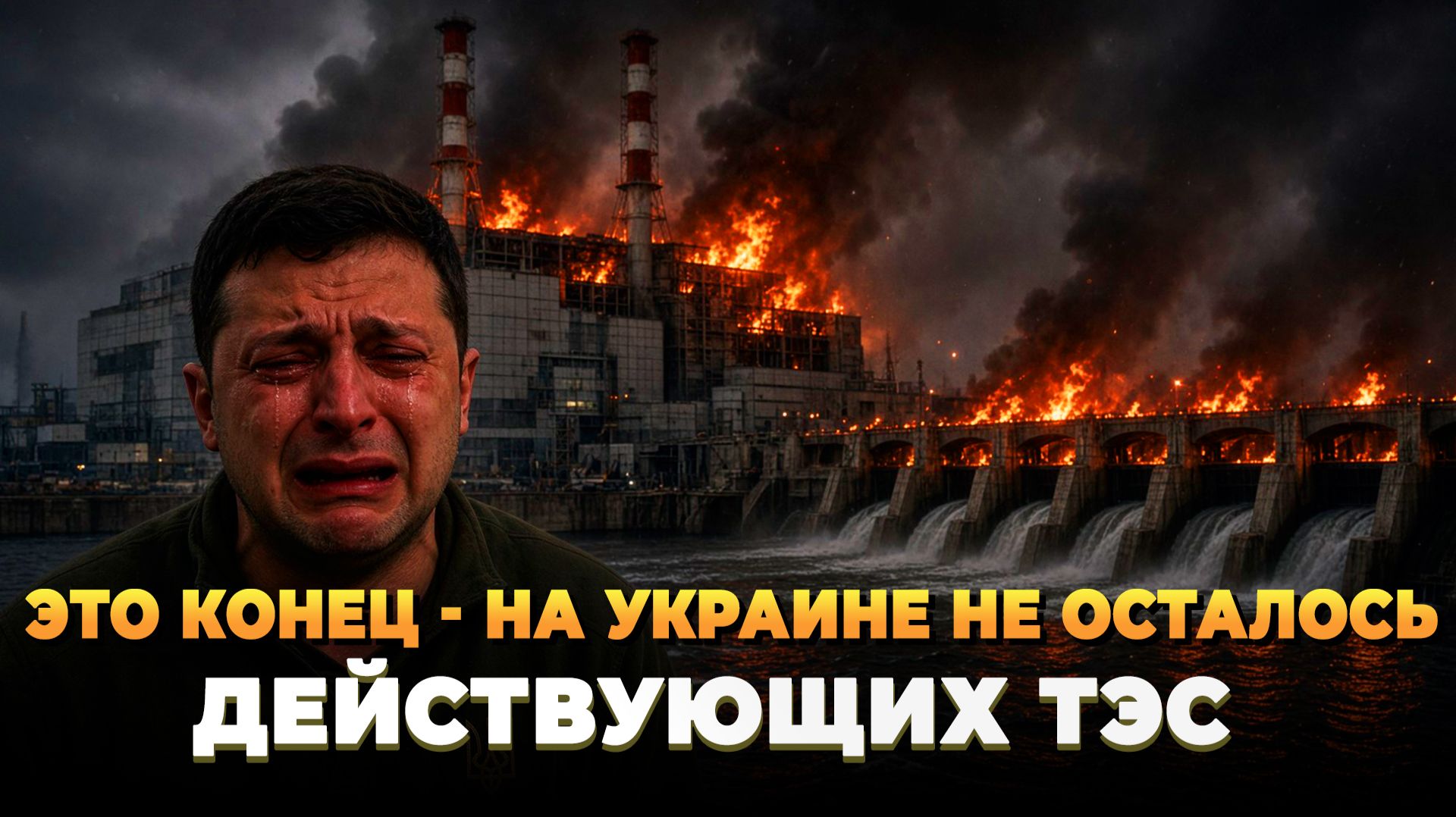 На Украине не осталось действующих ТЭС