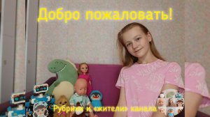 Анин дом | Приветственное видео | Рассказываю о рубриках канала и его главных героях-«жителях» 👋🏻