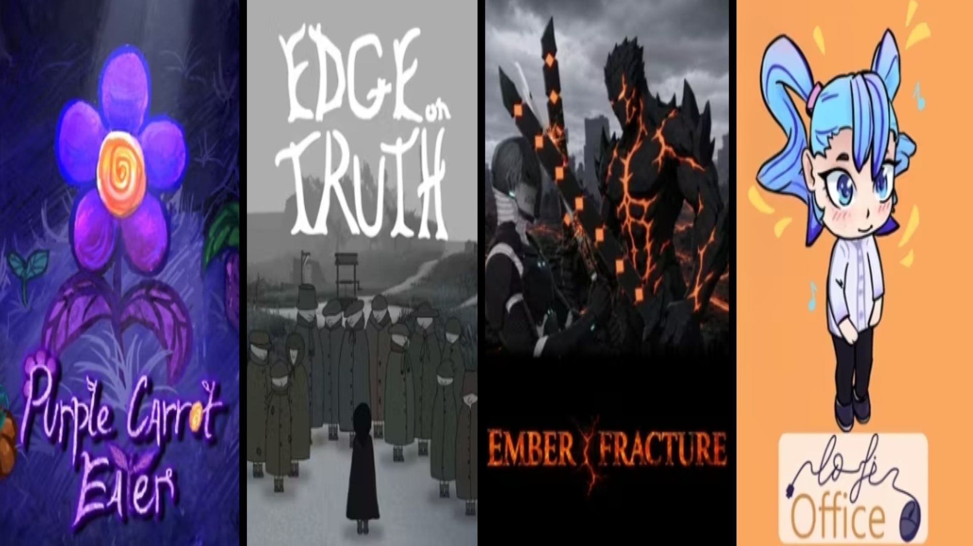 VK Play Лаборатория 2026, ч.4 (Purple Carrot Eater, Edge On Truth, Ember Fracture, Lo-Fi Office)