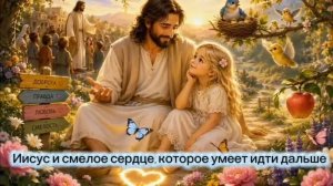 ЮВАЛЬ детям - ИИСУС И СМЕЛОЕ СЕРДЦЕ КОТОРОЕ УМЕЕТ ИДТИ ДАЛЬШЕ
