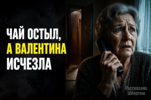 Соседка исчезла, оставив чай на столе