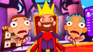 СУМАСШЕДШИЙ КОРОЛЬ VR ОТРЕЗАЕТ ГОЛОВЫ ПОСЕТИТЕЛЕЙ 👑 - Who's the King VR