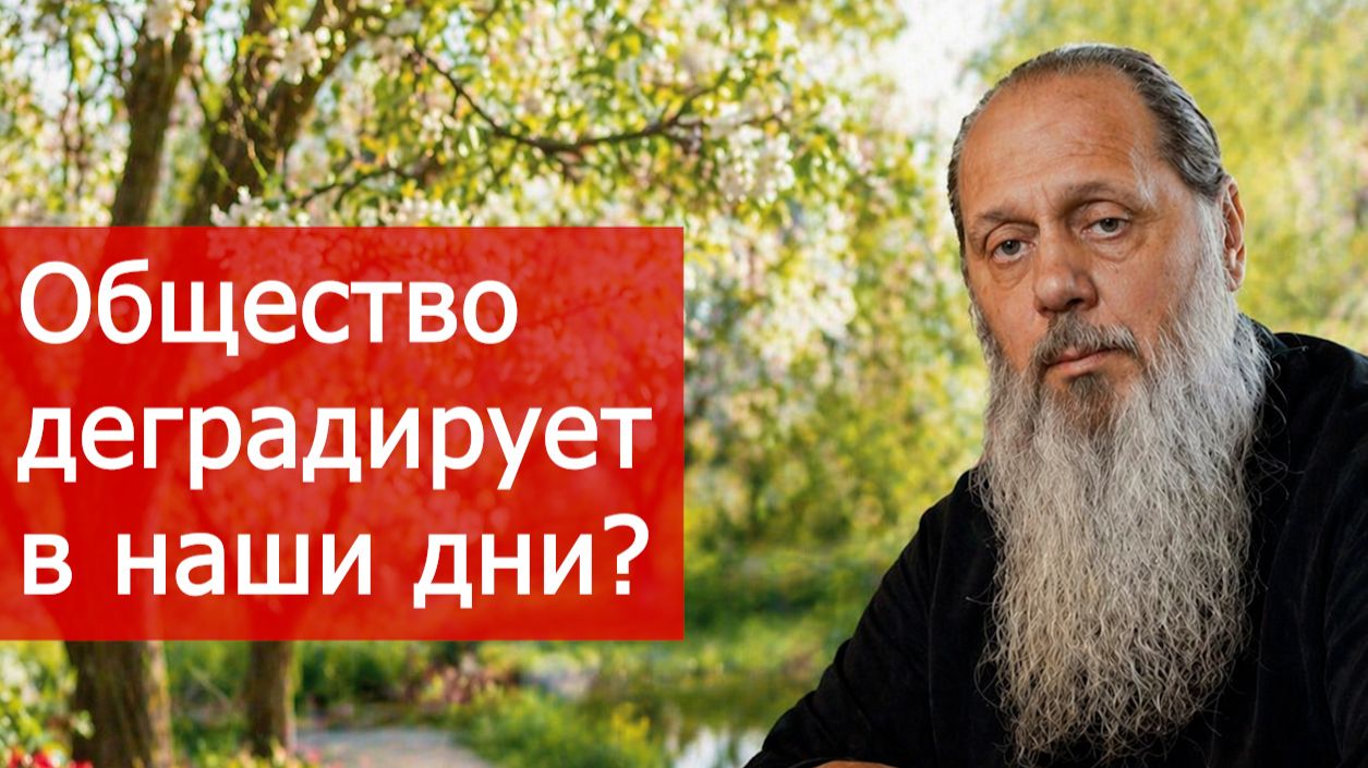 Общество деградирует в наши дни?