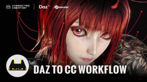 Молниеносный пайплайн Daz3D в Character Creator 5: Создаем Bu Ra En с нуля!