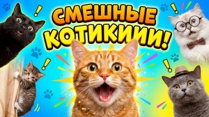 КОТЫ, ОТ КОТОРЫХ НЕВОЗМОЖНО ОТОРВАТЬСЯ! 😂 Смешные видео с кошками
