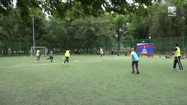 Футбольный матч в День дружбы между иностранными студентами СКГА