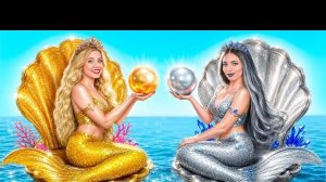 Золотая Русалка vs Серебряная Русалка Челлендж от Multi DO Smile