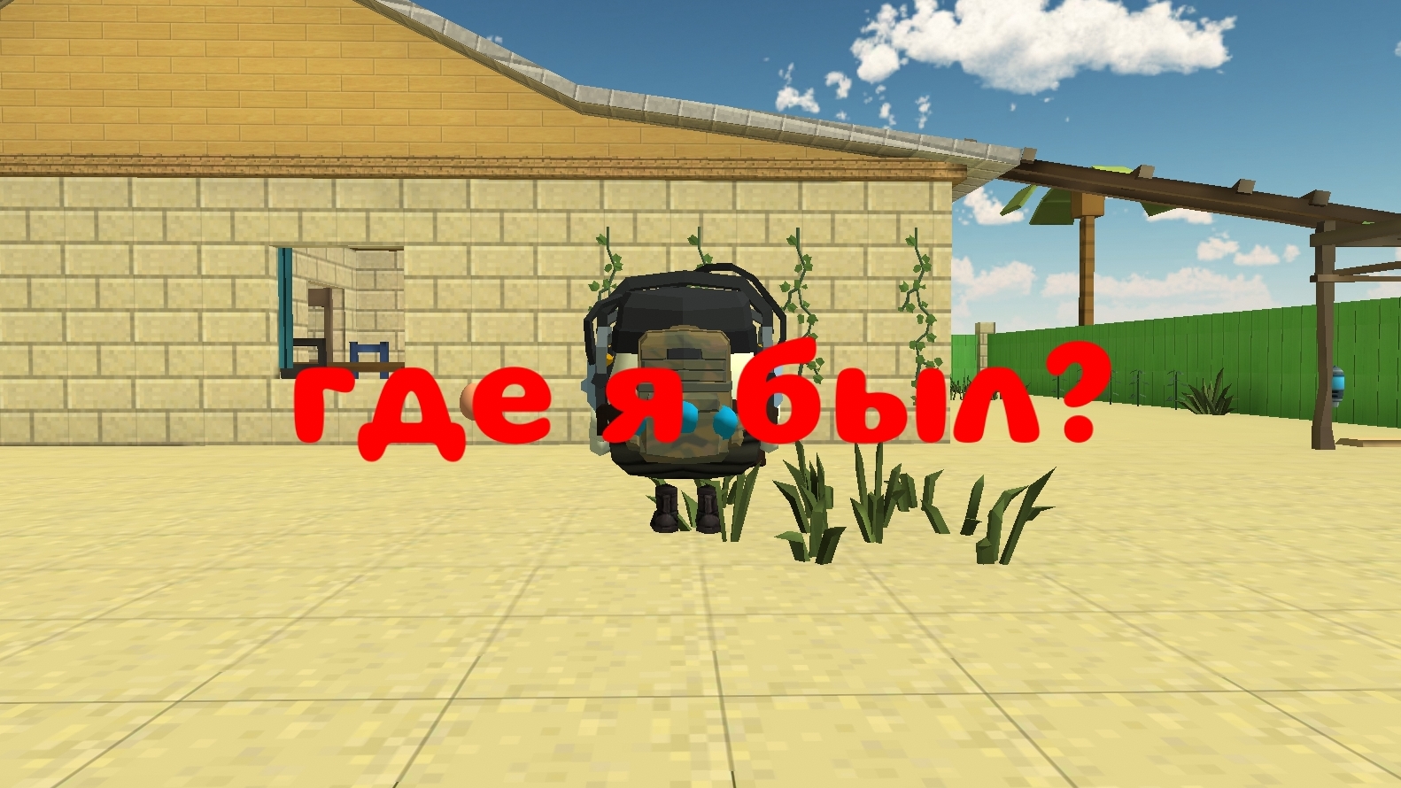 Где я был?