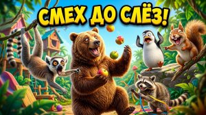 ОСТОРОЖНО, СМЕХ ДО СЛЁЗ! 🤣 Попробуй Не Засмеяться | ЗооХайп