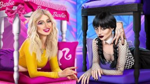 Уэнсдей Аддамс! Barbie против Уэнсдей!