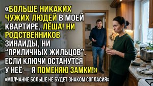 Рассказы для Души| Свекровь сдала их квартиру чужим людям, пока они были в отпуске| Аудио рассказ
