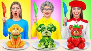 Кулинарный Челлендж# Я против Бабушки с Животными # Кто Победит в Кулинарной Битве от Multi DO