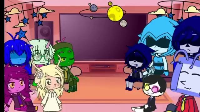 Gacha Club реакция персонажей Deltarune на мемы по 3-й и 4-й главе.