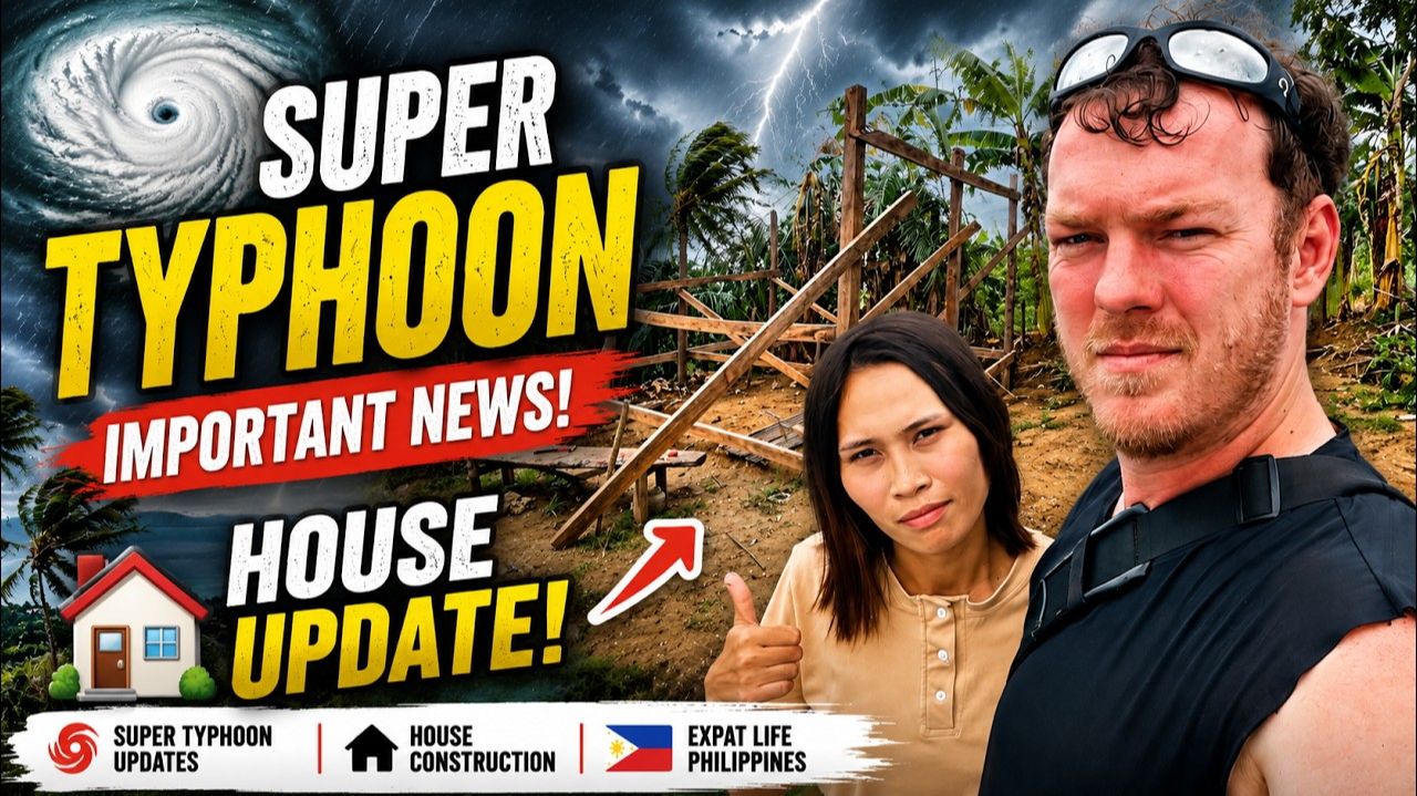ИСХОД РУССКИХ МУЖИКОВ В ДЖУНГЛИ. Important News, Super Typhoon, House Construction. Expat Vlog
