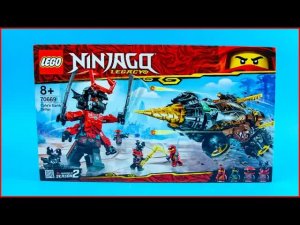 LEGO NINJAGO 70669 Бур Коула — Распаковка конструктора