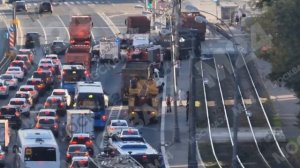 На Варшавском шоссе произошло ДТП с грузовиком
