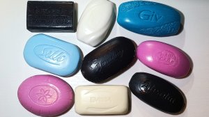 ASMR soap cutting 🖤🤍💙💕Резка мыла 🔪