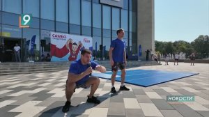 День физкультурника в Старом Осколе отметили зарядкой с братьями Токовыми