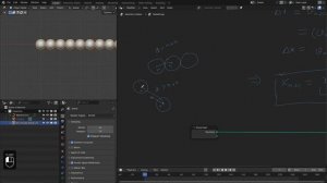 Blender физика геонодами XPBD