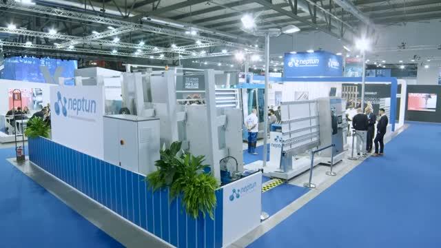 Стенд компании Neptun S.r.l. на выставке Vitrum 2021