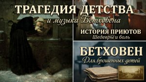 Трагедия детства в искусстве: под музыку гения о воспитательных домах # Живопись и музыка #Бетховен