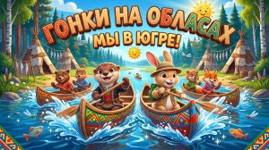 ГОНКИ НА ОБЛАСАХ В ЮГРЕ (Серия 3)  | Приключения Тимоши | Мультфильм для детей про регионы России