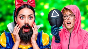 Мейковер из Ботанши в Гигантскую Куклу из Игры в Кальмара! Как Стать Популярным_
