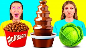 Шоколадный Фонтан Челлендж # Удивительные Лайфхаки и Хитрости от DuKoDu Challenge