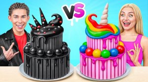Мальчики VS Девочки Украшение Торта Челлендж с Multi DO Smile