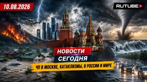 НОВОСТИ СЕГОДНЯ 09.08.2026 | ЧП в Москве, мощные катаклизмы и главные события России и мира**