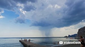 Небо стало другим… Судак, Крым (10.08.26). Перед природной бурей.