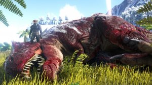 ARK Survival Evolved. #12 Скорбь, Вулкан, Обсидиан.