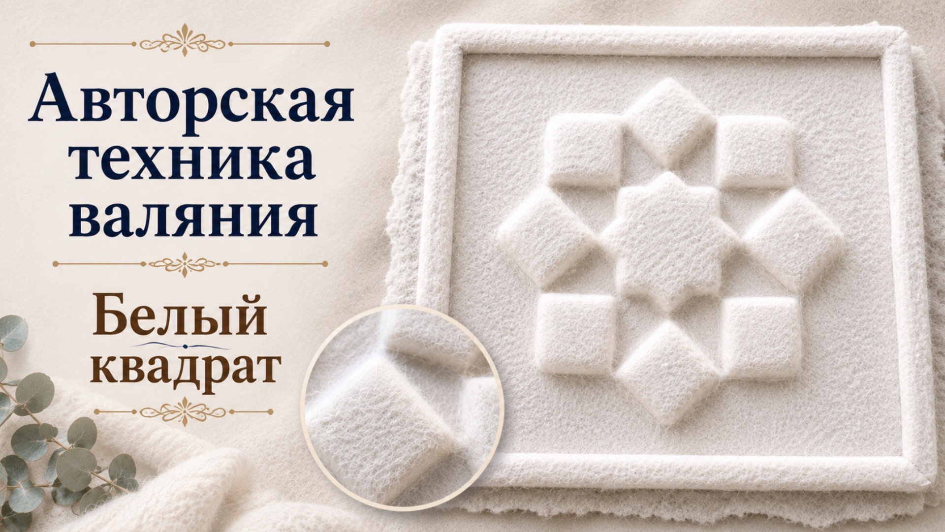 Валяние - предметы декора
