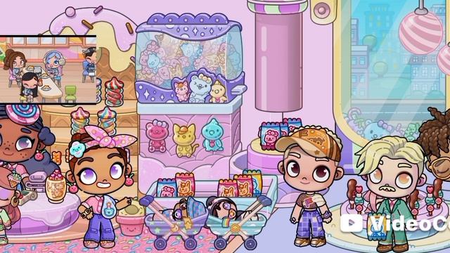 поход в магазин сладостей 🍬🍭🧁. история аватар воролд