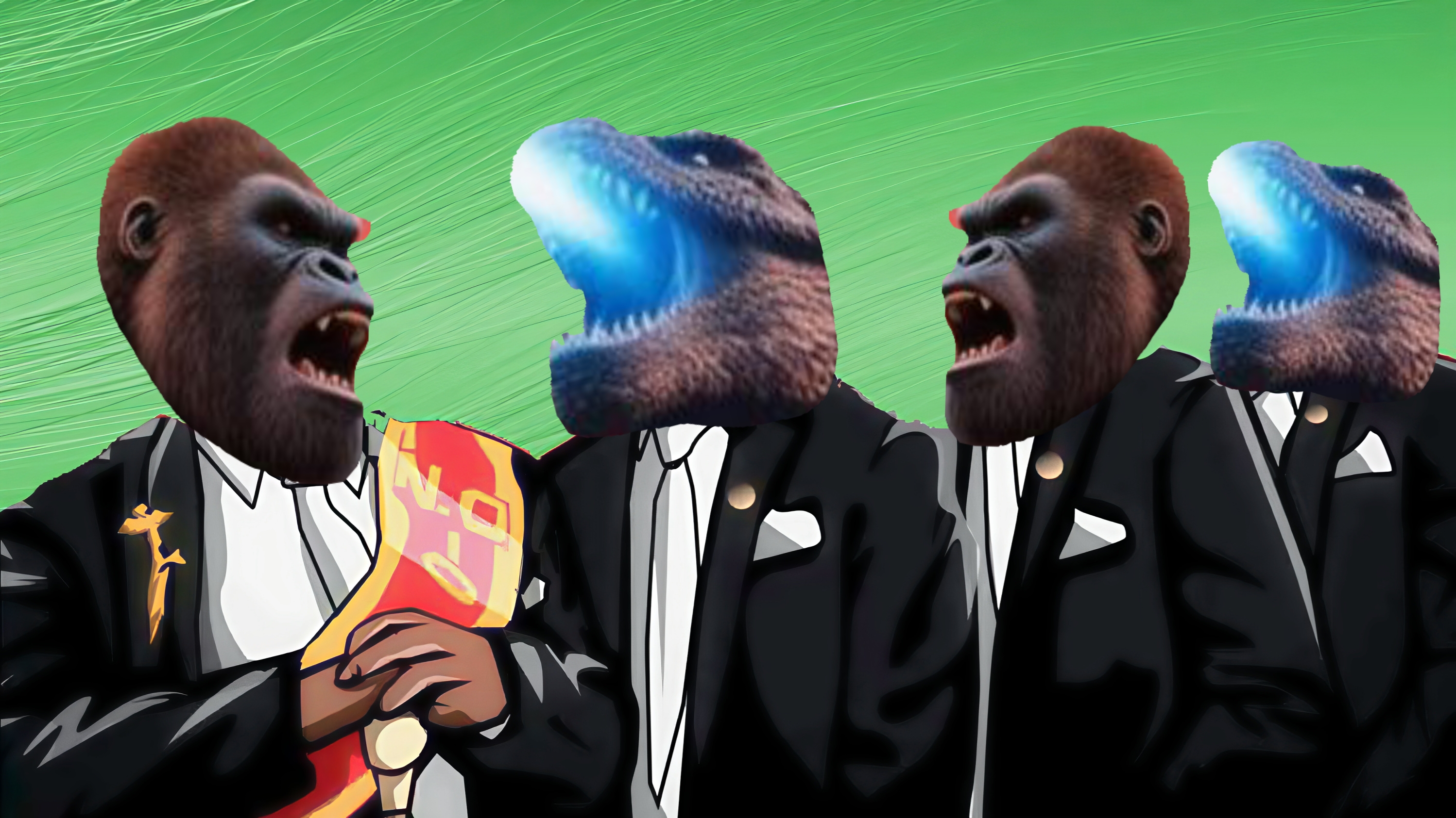 King Kong & Godzilla Fights King Kong - Coffin Dance (Cover)