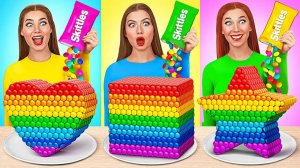 Геометрический Челлендж с Едой # Смешные Челленджи с Едой с Multi DO Smile