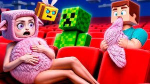 Настоящий VS Фейковый Minecraft! Как Пронести Сладости в Кино_