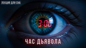 3:00 — Час Дьявола. Почему вы просыпаетесь именно сейчас? 🌙 Лекция для сна 💤