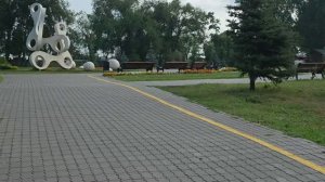 Покровский парк. Энгельс. Утренняя прогулка