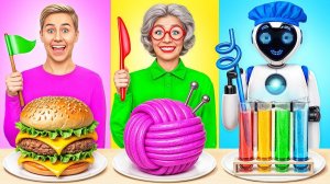 Кулинарный Челлендж# Я против Робота # Смешные Ситуации и Неудачи