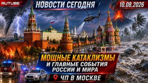 НОВОСТИ СЕГОДНЯ 10.08.2026 | ЧП в Москве, мощные катаклизмы и главные события России и мира