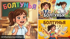 А болтать - то мне когда?