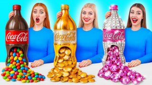 Бедная vs Богатая vs Ультра Богатая еда Челлендж # Эпичная Битва с Едой