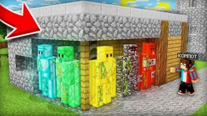 НОВЫЕ ВИДЫ ГОЛЕМОВ НЕ ПУСКАЮТ МЕНЯ ДОМОЙ В МАЙНКРАФТ Компот Minecraft